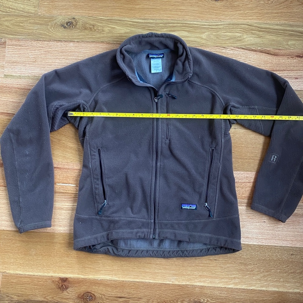 Patagonia Dark Brown Windstopper Fleece Jacket